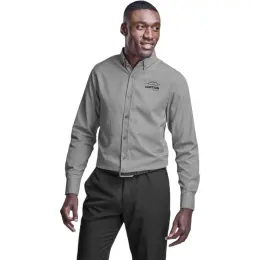 Mens Long Sleeve Nottingham Shirt Model Image